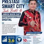 Ambon Cetak Prestasi Smart City Nasional, Masuk 10 Ibu Kota Provinsi Terbaik