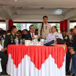 HUT ke-81 TNI di Ambon, Gubernur Lewerissa Tegaskan Kekuatan TNI Bersama Rakyat