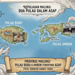 Kabut Asap di Maluku: Ambon Bagi Masker, Buru Kembali Membiru